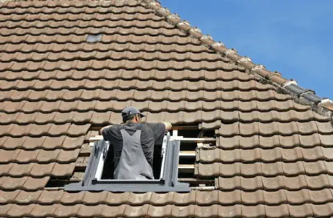 Pose de velux - Brasparts